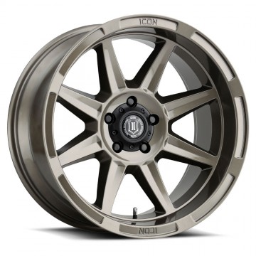 4 LLANTAS ICON ALLOYS BANDIT GLOSS...